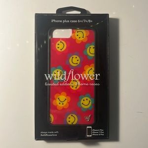 Wildflower Smiley Flowers case for iPhone 6/7/8 plus